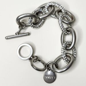Chico's Pave Link Bracelet